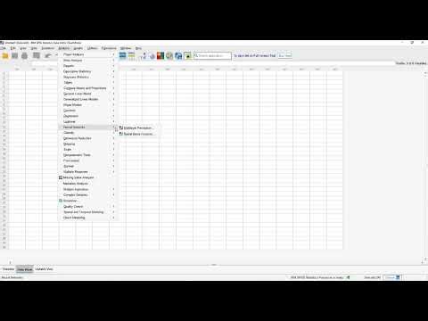 Tutorial Penginstalan IBM SPSS dan Penjelasan Fitur Analyze