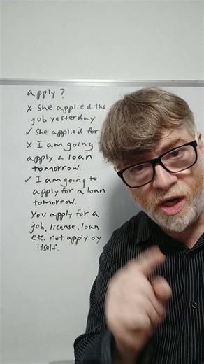 Do You Make This Common Error with the Word Apply? Many Do - English Tutor Nick P
