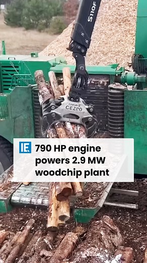 Albach Diamant 2000 is equipped with a 790 horsepower MAN engine and is currently being used in a 2.9 MW woodchip power plant. When processing this material, the machine is capable of chipping between 330 and 350 cubic meters per hour. | Interesting Engineering
