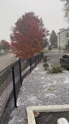 It's snowing in Northern Kentucky! Our Lauren Minor is in Covington, where some large flakes are starting to fall. During the peak morning drive, snow is expanding across the area, especially north of the Ohio River. After 9 a.m., this snow will continue moving south and expanding across northern Kentucky. | WCPO 9