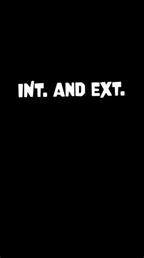 INT. vs EXT. - Screenplay Basics #shorts #screenwriting #basics
