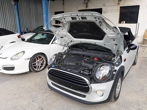 How to open the hood of Mini Cooper after 2019