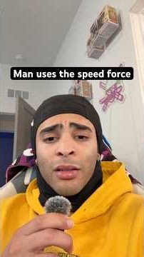 Bro IS the speed force #yvngcantaloupe