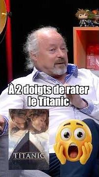 À 2 doigts de rater un des plus gros succès de tout les temps 🤯 #streamvf #doublage #vf #titanic