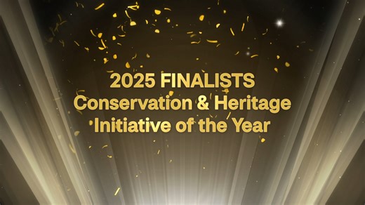Meet the finalists for Conservation & Heritage Initiative of the Year. This award celebrates projects that preserve cultural and architectural heritage through restoration, conservation management and responsible design, safeguarding history while building a sustainable future. Congratulations to all the finalists! County Government of Tana River Project name – Tana Rivers Fire-Safe Hybrid Thatch Roofing System Design Bureau Project name – Imarat Panah Ali Khan Museum Complex Orascom Constructio