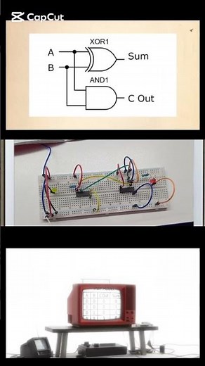 This Is How Computers Add Numbers! | Half Adder circuit