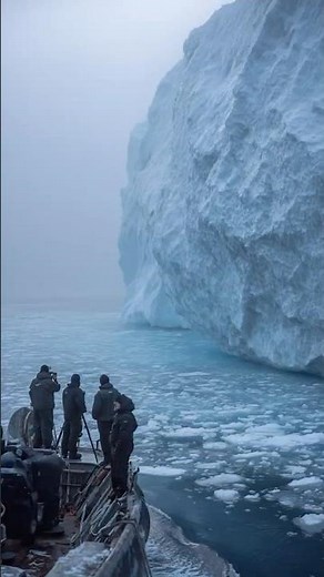 Iceberg Breaks Apart Revealing Object That Shouldn’t Exist