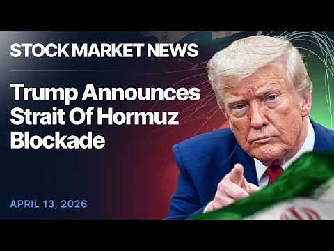 Dow Futures Fall As Trump Announces Strait Of Hormuz Blockade | Stock Market Today