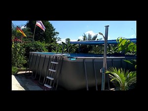 Intex Pool mit Salzsysthem Fehler 90 LOW PUMP FLOW. Fehlersuche und Reparatur