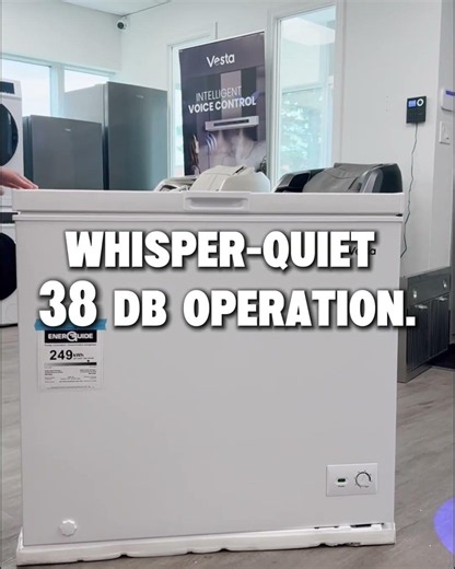 ❄️ Meet the New Vesta Prince Edward Island 7 Cu. Ft. White Chest Freezer