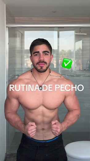 Rutina de pecho en casa para aumentar tamaño sin gym