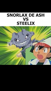 SNORLAX VS STEELIX! #pokemonanime #pokemon #snorlax #ashketchum #reelsviralシ | HectorNayib