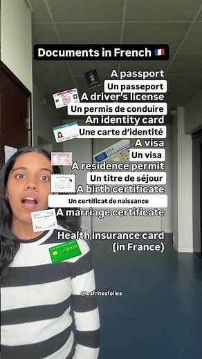 Documents in French 🇫🇷