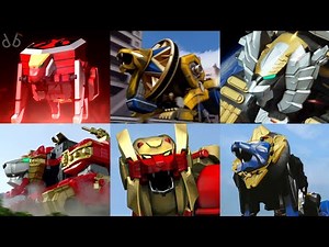 Every Lion Zord in Power Rangers History (1994–2023)
