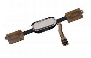 Home Button Complete for Samsung Galaxy J2 Pro Gold - Outer Plastic with Inner Flex