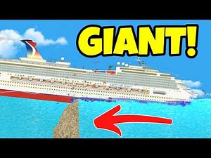 BIGGEST Ships VS CORAL REEF TEST! (Floating Sandbox)