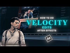 Velocity Edit Tutorial In 2 Minutes | After effects Beginners Guide