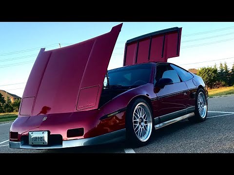 Supercharged Pontiac Fiero! (SUPER CLEAN!!!)