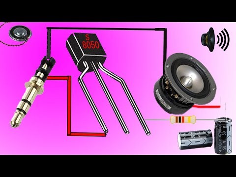HOW TO MAKE AMPLIFIER USING S 8550|AMPLIFIER USING 8550 TRANSISTOR|S 8550 AMPLIFIER CIRCUIT