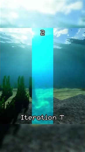 Which Shader Looks INSANE Underwater #shorts #minecraft #viral