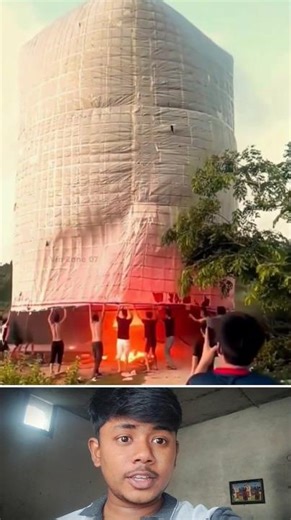 Itna बड़ा Diwali Parachute? Bhai, Aasmaan hi Hil Gaya! 🔥😱 #shorts