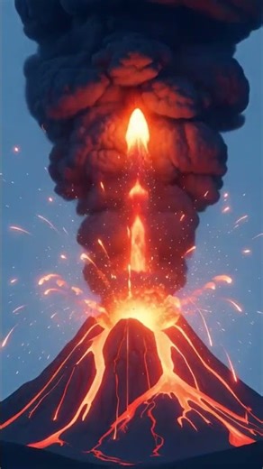 The Deadly Truth About Volcanoes! Science Behind Volcanic Eruptions #Volcano #Science #Nature #reel