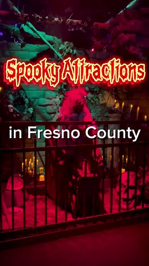 Check out these spooky attractions in Fresno County: 👻Ghost Golf 🐍ZooBoo 🕷Clovis Haunted Trail 🔎the Mystery at Kearney Mansion! Who’s brave enough to visit them all? #SpookySeason #FresnoCounty #HauntedAttractions #visitfresnocounty #hauntedtiktok #fresno #fresno559 #fresnocalifornia