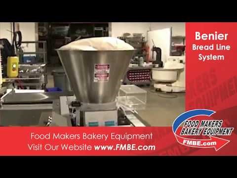 Benier Bread Line System | Food Makers Bakery Equip