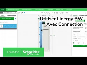 eDesign Tertiaire - Utiliser Lynergie BW avec connexion | Schneider Electric