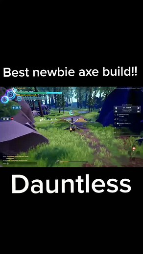 Best Newbie Axe Build in Dauntless