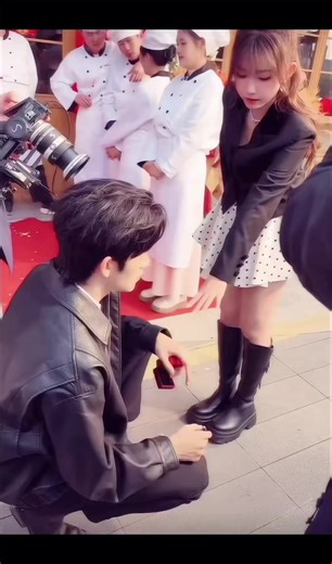 lúc đó cũng cũng hồi hộp #贺灵榣 #何雨洋 #helingyao #heyuyang #xh