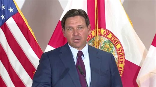 Gov. DeSantis speaks at Palm Beach State College