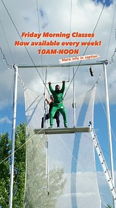 Introducing Friday Morning classes to start the weekend off right! 朗☀️ Sign up ASAP for classes! ➡️ milehightrapeze.com | Fly Mile High Trapeze | Facebook