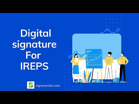 Digital signature for IREPS Portal - n-Procurement tenders