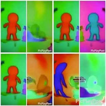 Noggin And Nick Jr Logo Collection Split Quadparison