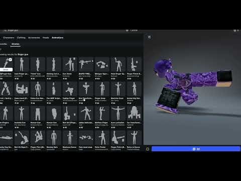 What is this Roblox emote bro 💀 (FInger - Gun emote)