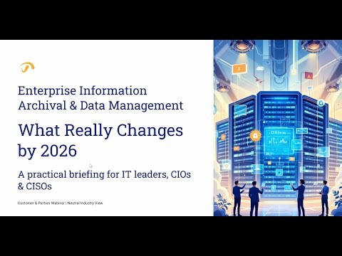 Key Trends in Enterprise Information Archival & Management for 2026