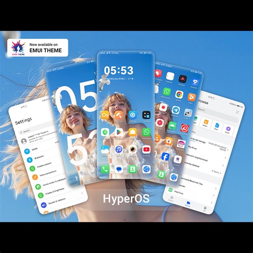 🌌 HyperOS Theme for Latest EMUI | MagicOS App 🚀 Now Available on the Theme Store for Huawei & Honor Devices! 🥳 ✨ Step into the future with Future Explorer a bold, high-tech theme featuring dynamic icons, futuristic UI elements, and immersive wallpapers that bring your device to life. 🔥 Supported Versions 🔥 📱 EMUI Users: EMUI 13 | EMUI 12 | EMUI 11 | EMUI 10 📱 MagicOS Users: MagicOS 2 | MagicOS 3 | MagicOS 4 | MagicOS 5 | MagicOS 6 | MagicOS 7 | MagicOS 8 | MagicOS 9 | MagicOS 10 📥 Downlo