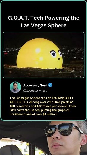 Las Vegas Sphere’s Insane GPU Power