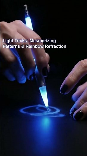 Light Tricks: Mesmerizing Patterns & Rainbow Refraction