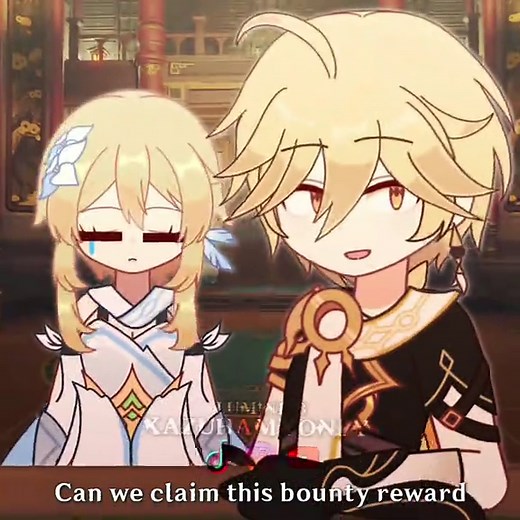 Imagining Lumine and Aether's Adventure Together