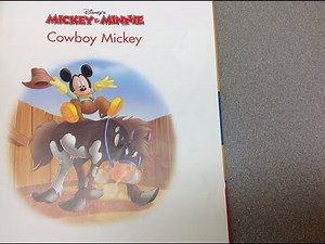 Walt Disney's MICKEY & MINNIE Storybook Collection Cowboy Mickey Read Aloud #Disney #MickeyMouse