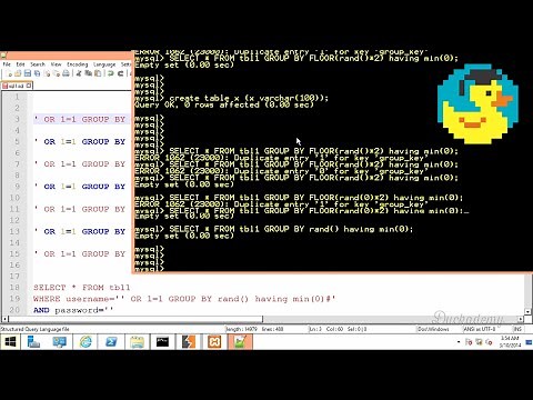 Step-by-step introduction to error based SQL injection - SQL injection tutorial for beginners
