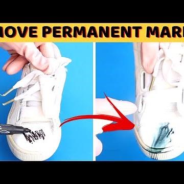 3 Ways to Remove Permanent Marker from White Shoes | House Keeper