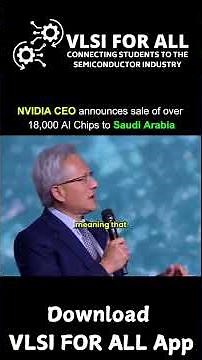 NVIDIA CEO announces sale of over 18,000 AI Chips to Saudi Arabia