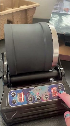 WKTURN Rock Tumbler Kit Rough Rocks to Beautiful Gems tumbler demo