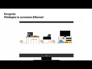 Ecogeste - Privilégier la connexion Ethernet - Orange