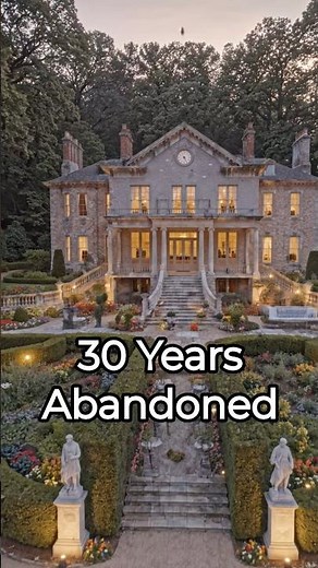 Abandoned Victorian Forest Mansion Restored After Decades 🌲🏚️➡️🏡 #shorts