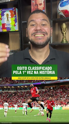 🇪🇬 Egito classificado com com de Salah #2026convocados #ligadosconvocados