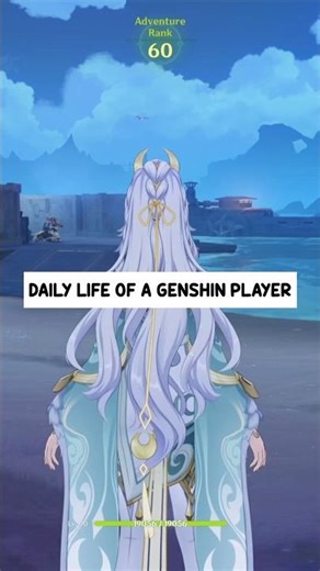 Average Genshin Impact Player Routine in 2026 😃🔫. #shorts